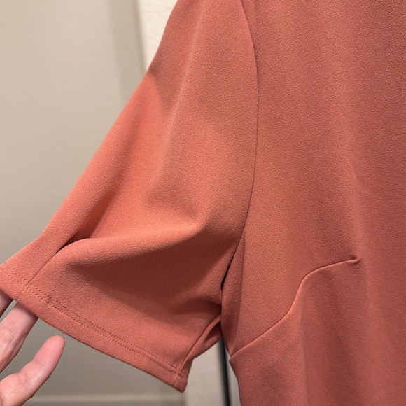 Express Women's Rose V Neck  Dress Size XL - Picture 11 of 12